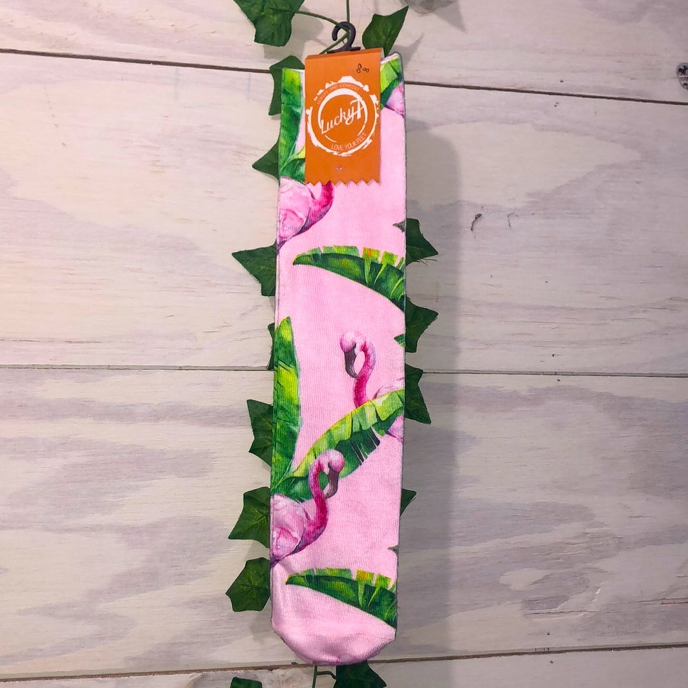 Pink Flamingo Women’s Socks